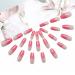 Brishow Coffin Artificial Nails - Long Gradient Ballerina Acrylic Press-On Nails (24pcs) for Women & Girls - International Shipping Available - Buy Online on SooperMarket.com