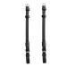 ExionPro Bridle with Buckle Closure (16mm) (Matching Stitching) Replacement Cheek Piece Black Medium (Cob) Size