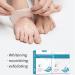 Foot Mask - 4 Pairs Peeling & Moisturizing Socks for Dry Cracked Feet | Spa Treatment for Men & Women | Gentle Corn Removal - Buy Online on SooperMarket.com