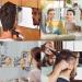 OySeyFo 3 Way Barber Mirror with Height Adjustable Hooks - Trifold Mirror for Haircut, Shave, Trim - 10X Magnification for Makeup - Grooming Gift - Buy Online on SooperMarket.com