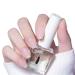 TBeautfave Clear Nail Polish Base Coat Top Coat With a Vegan Formula Quick Dry Top Coat Nail Polish Breathable Nail Polish No Need Cure Nail Gel Polish Nail Varnish at Home Transparent