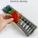 Rectangular Plastic Blade Organizer for 10 Blades Clipper Comb Holder Storage Case Rack 10 Grid Base for Hair Clipper Limit Comb Guide Comb - Buy Online on SooperMarket.com
