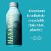 Mananalu Pure Water | Electrolyte-Infused Purified Water | 16 oz. Aluminum Bottles (12-Pack) - Buy Online on SooperMarket.com