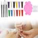 Nail Art Palette Kit - 4PCS Brush Pen for Easy Drawing | Exquisite Craftsmanship for Home and Beauty Salons - International Shipping Available - Buy Online on SooperMarket.com