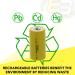 Buy 10x Exell C Size 1.2V 3000mAh NiCD Rechargeable Batteries - Ideal for Toys Tools & More | International Shipping - Buy Online on SooperMarket.com