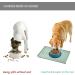 Reopet Silicone Pet Feed Mats - Waterproof Dog & Cat Space Mats with Elevated Edges - Sizes 47x30 cm (1-Pack) - Optimal for Mess-Free Feeding - Buy Online on SooperMarket.com