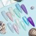 MIZHSE Glitter Gel Nail Polish Kit - 6 Shimmering Colors with Nail Pen - 7ml*6 - Soak Off UV LED Lamp Included - Buy Online on SooperMarket.com