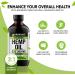 Hemp Oil 225 000 Mg (8 oz) Extra Strength Formula Helps Treat Inflammation & Pain Relief - Derived Hemp Seed Oil Rich in Antioxidants Improves Skin Health & Sleep Non-GMO Omega 3 6 9 Balance Oil Made in Canada - Buy Online on SooperMarket.com