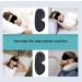 HUIBENYOU 3D Eye Covers for Sleeping - 2pcs Black Sleep Mask for Insomnia, Lunch Breaks & Anytime Rest - Soft, Comfortable & Completely Blindfolded - Buy Online on SooperMarket.com