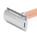 Buy Safety Manual Razor - Men's Double Edge Beard Shaver Handle with Base (No Blade) - Premium Quality for Precision Shaving - Buy Online on SooperMarket.com