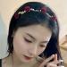 JSGHGDF Temperament Flocking Rose Shape with White Decors Unique Hair Hoop Bride Woman Wedding Party Headwear White Rose - Buy Online on SooperMarket.com