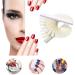 36PCS Fan-Shaped Nail Art Tips Display Board - Spiral Polish Practice Tool for Stunning Nail Designs - Buy Online on SooperMarket.com
