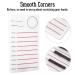 Eyelash Extensions Tray - Black Mink False Lashes Holder for Salon Use | Premium Plastic Eyelash Stand Pallet (02 - Buy Online on SooperMarket.com