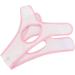 Adjustable Anti Snore Chin Strap - Snore Reduction Aid Device - Easy to Wear - Triangular Mesh Cloth - White - Buy Online on SooperMarket.com