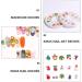 2 Boxes Christmas Nail Stickers Reindeer Nail Charm Santa Nail Charms Xmas Enamel Charm Christmas Flatbak Snowman Manicure Charms Christmas Nail Rhinestones 3d Miniature Pan Alloy - Buy Online on SooperMarket.com