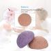 5 Colors Round Konjac Wash Face Flutter Natural Facial Care Cleansing Gently Facial Puff for Home Gift - Buy Online on SooperMarket.com