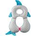 BenBat Kids Travel Neck Pillow for 1-4 Years | Comfortable Headrest for Car Flights & Trips (Blue Shark) - Buy Online on SooperMarket.com