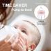Maymom Wide-Mouth Milk Storage Collection Bottle with Travel Cap and Sealing Ring - Compatible with Spectra S1 S2, Avent, Motif, Twist, Ameda MYA Bottles - 4pc Pack - Buy Online on SooperMarket.com