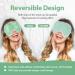 NEWGO Cooling Eye Mask for Puffy Eyes Reusable Hot Cold Therapy Gel Cold Eye Mask for Migraine Headache Dark Circles Dry Eyes Swollen Eyes Sinus Pain Green - Buy Online on SooperMarket.com