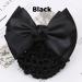 2 PCS Bowknot Hair Net Professional Bowknot Hair Clip Bow Barrette Bun Cover Bun Net for Women Girls - Buy Online on SooperMarket.com