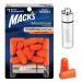 Mack's Maximum Protection Soft Foam Shooting Ear Plugs, 33 dB Highest NRR  Comfortable Earplugs for Hunting, Tactical, Target, Skeet and Trap Shooting (7 Pair Plus Travel Case) 1 Count (Pack of 1)
