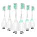 Replacement Toothbrush Heads Compatible with All Philips Sonicare Screw-on E-Series Electric Rechargeable Toothbrush, Precision Clean Toothbrush Heads Refills, 6 Pack
