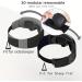 Memory Foam Sleep Eye Cover with Nose Cushion 3D Breathable Cotton Sleep Eye Cover Pads for Light Blocking Elastic Band for Home Travel - Buy Online on SooperMarket.com