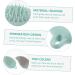 Healeved 6 Pcs Silicone Shampoo Massage Brush Set - Scalp Massager & Body Scrubber for Babies and Men - Buy Online on SooperMarket.com