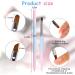 Sliverdew Nail Art Clean Up Brush Set - 2Pcs Round&Angled Professional Brushes for Nail Art Design and Fingernail Cleaning - Buy Online on SooperMarket.com
