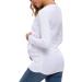 Love2Mi Maternity Nursing Top - Long Sleeve V-Neck XL White - Buy Online on SooperMarket.com
