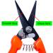 YONGZHAO Footrot Shears Goat Hoof Trimmer Sheep Alpaca Pig Hooves Trimming Shears Pruning Clippers with Serrated Blades 8 Inch Long - Buy Online on SooperMarket.com