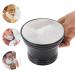 Pilipane Black Shaving Bowl with Handle | Durable Gunfire Design | Ideal for Razor Cream Soap | Travel-Friendly Wide Mouth | Perfect for Barbershop & Home Use - Buy Online on SooperMarket.com