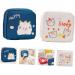 2pcs Napkin Storage Bag Zippered Wallets for Women | Mini Wallet & Makeup Bag Set | Large-capacity Menstrual Pad Pouch Coin | Ladies Wallets & Coin Purse - Buy Online on SooperMarket.com