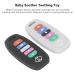 Soothing Silicone Teething Toys - 2Pcs Hanging Remote Control Shape Chew Toys 10x5cm - Buy Online on SooperMarket.com