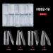 Duals Forms Acrylic Nail System UV Gel Nail Mold Full Cover Fasle Nail Tips Nail Form French Extension Tips Stickers Duals Forms Nail Mold For Uv Gel For Toes B - Buy Online on SooperMarket.com