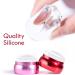 Clear Silicone Jelly Stamper Nail Dotting Pen Transparent Nail Stamper Scraper for French Tip Nails Art Design Manicure Tools (Set C) - Buy Online on SooperMarket.com