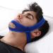 Adjustable Breathable Anti Snoring Chin Strap - Blue - for Men and Women - Buy Online on SooperMarket.com