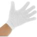 Exfoliating Peeling Bath Gloves - White 1 Pair (2 Pieces) for Spa-Like Skin Care | Fast International Shipping - Buy Online on SooperMarket.com