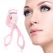 Heated Eyelash Curler  Electric Eye Lash Curler  2 Modes Heated Quickly  Easy to Curl  Natural and Lasting Eyelashes  Saving Makeup Time  Rizador de Pesta as Electrico  Pink
