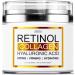 Retinol Cream for Face - Facial Moisturizer with Collagen Cream and Hyaluronic Acid - Anti Aging Face Cream Day and Night Moisturizer - Hydrating Wrinkle Cream for Women and Men - Serum For All Skin Types