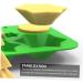 Cabilock Candy Chocolate 2pcs Biscuit Mold Silicone Molds Silicone Cake Baking DIY Mold Simple Mold Grill Plate Epoxy Resin - Buy Online on SooperMarket.com