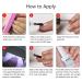 Arte Clavo Milky Pure White Gel Nail Polish - 15ml Soak Off LED Long-Wear Nail Gel for DIY Home Manicure | 1 Pcs Mirror Shine Essential Polish - Buy Online on SooperMarket.com