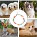 Dog Pearl Necklace Colorful Pet Jewelry Adjustable Pet Collar for Mini Breeds Dogs Cats Puppy Kitten - Buy Online on SooperMarket.com