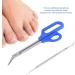 Stainless Steel Pedicure Tool Set Long Handle Handle Foot Nail Manicure Multifunctional Elderly Toenail Scissors Nails File - Buy Online on SooperMarket.com