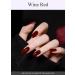 Foyute Semi Cured Gel Nail Strips 20 Pcs Soft Self-Adhesive Gel Nail Polish Wraps Sticker for Salon-Quality Manicure Set Long Lasting Easy to Apply & Remove Nail File & Wooden Stick (Grape purple A) - Buy Online on SooperMarket.com
