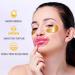 30 Pairs Lip & Eye Masks | 24K Gold Gel Collagen Pads for Moisturizing & Reducing Puffiness Dark Circles Wrinkles - Buy Online on SooperMarket.com