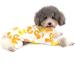 Zunea Soft Cotton Overall for Small Dogs - Enchanting Yellow Duck Romper Pajama Clothing for Pets & Puppies (Pack of 1) - Buy Online on SooperMarket.com