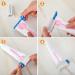 30-Piece Rolling Tube Toothpaste Squeezer Stand - Rotating Dispenser for Bathroom - Blue/Red/Green - Buy Online on SooperMarket.com