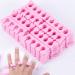 50Pcs Toe Separators Finger Dividers Separators Soft Foam Sponge Spacer Nail Art Manicure Pedicure Gel Polish Coating Painting Accessories Tools