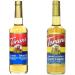 Torani Hazelnut Classic Flavour Syrup 750 Milliliter & Classic Caramel Syrup 750 milliliters 750 ml (Pack of 1) Syrup + Classic Caramel Syrup